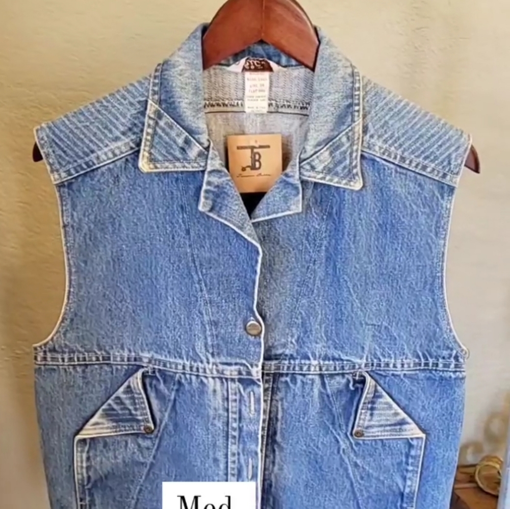Vintage Denim Vest